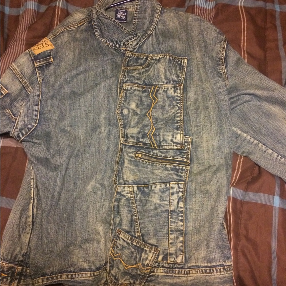 Omavi Jean Jacket. 3x great condition. Zipper